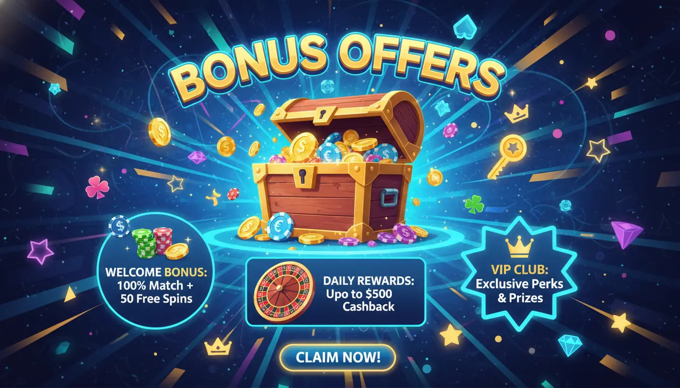 Bonus offers Reload casino
